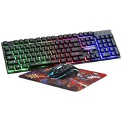 Resim Amplify Oyuncu Klavye Mouse Mousepad Seti Marvel Spiderman Örümcek Adam Gökkuşağı Aydınlatmalı Lisanslı Mv-1 