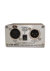 Resim Sonifex Cm-Ms3 3 Yollu Pasif Mikrofon Dağıtıcı 