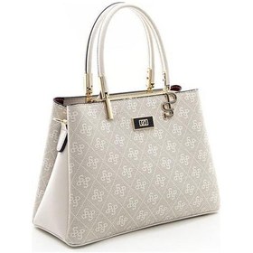 Resim Silver Polo Sp1098 Kadın El Çantası Monogram Taş-kemik 