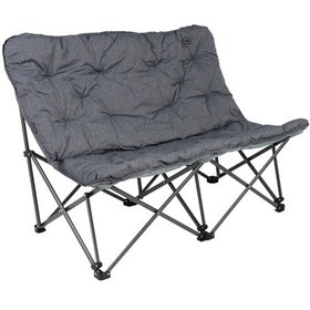 Resim Kingcamp Lemon Lux Double Ultra Konforlu Çift Kişilik Kamp Sandalyesi Grey Gri 