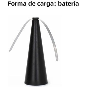 Resim Taşınabilir Sinek Kovucu Fan Kimyasalsız Haşere Kontrolü Pil Siyah, 