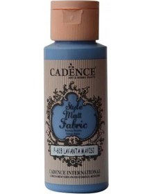 Resim Cadence Sytle Matt Kumaş Boyası 59 ML F-618 Lavanta Mavi 