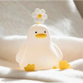 Resim lambader Ördek Lamba | Ördek Gece Lambası | Başucu Işığı | Dokunmatik Lamba | Telefon Tutucu 