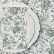 Resim 20 adet, Turkuaz Retro Mavi ve Beyaz Yemek Peçeteleri, Düğün Dekoru, Doğum Günü Dekoru, Çay Dekoru, Parti Süsleme Peçeteleri, Restoran Aile Malzemeleri 39.88x33.02cm'ye Uygun 