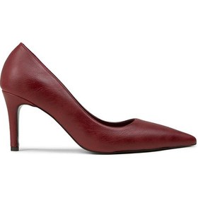 Resim Deery Kadın Bordo Stiletto Topuklu Ayakkabı - Rd005zbrdm01 Bordo 