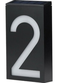 Resim Jeemson Güneş Enerjili Otomatik Açık/kapalı Led Ev Numara Lambası - Ip55 Su Geçirmez, Kolay Kurulum, 6 Led Işık D3 