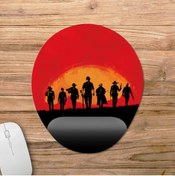 Resim Pixxa Red Dead Redemption 2 Bilek Destekli Mousepad Model - 2 Oval 