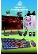 Resim Gm Game Master Full Sistem Set Hydra 1660 R5-5500 23.8" Free Dos 165 Hz Masaüstü Oyuncu Bilgisayarı Beyaz 