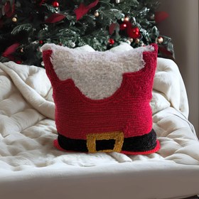 Resim Noel Baba Tufting Kırlent 