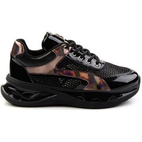 Resim Bambi Siyah Kadın Sneaker K01228090408 Siyah 