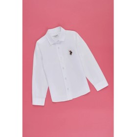 Resim U.s. Polo Assn. Kız Çocuk Beyaz Gömlek Basic 50324760-VR013 
