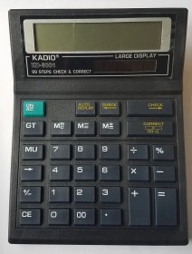 Resim Kd-6001 Hesap Makinası Çok Renkli 