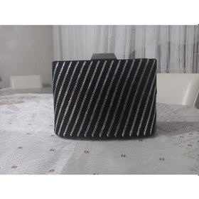 Resim Ttvakum Bober Abiye Çanta Tel Kırma İşlemeli Gümüş 