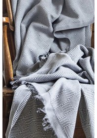 Resim İssimo Maia Koltuk Şalı 170*230 Cm Gri 