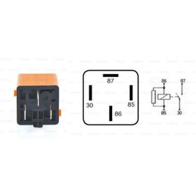 Resim Bosch RÖLE BMW 5 E28 BMW 6 E24 BMW 7 E23 61361378238 0332019456 