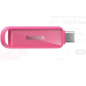 Resim Sandisk Sdıxs0n-256g-gn6ng 256gb Phone Drive With Usb-c-128gb Seastar Pink Flash Bellek 