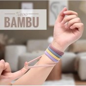 Resim Storemax Okavango Kadın %100 Bambu Kumaş Xl Boy 10'lu Toka Seti, Lastik Toka, Organizer, Kız Çocuk Toka 