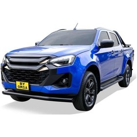 Resim Omsa Isuzu D-max Texas Ön Alt Koruma Çap:76 Siyah 2020-2024 Arası 