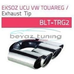 Resim Vw Touareg Egzoz Ucu Çiftli Set Dtm 