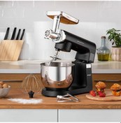 Resim Emsan Bella Gusto Premium Döküm Dijital Stand Mikser Mutfak Şefi 