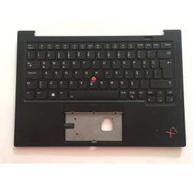 Resim Lenovo Uyumlu 5M11C53296 5M11C53368 5M11C53332 Klavye Dahil Üst Kasa Tür 