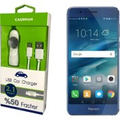 Resim Case Man Huawei Honor 8 Araç Şarj Cihazı Adaptör + Data Kablosu Hızlı Şarj Özellikli 