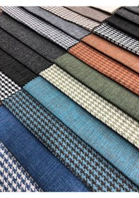 Resim Enesar Home Krem Keten Döşemelik Kumaş Premium Dokuma 147 100 x 140 cm 