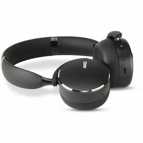 Resim AKG Y500 Katlanır Kablosuz Bluetooth Kulaklık - Siyah 