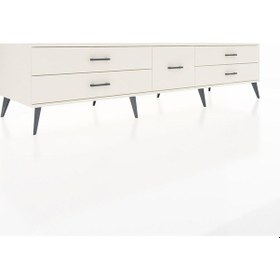 Resim Kronos Tv Ünitesi 5 Çekmeceli 220x59x51 Aytaşı-aytaşı Aytası/aytası - Aytası 