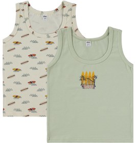 Resim Civil Boys Erkek Çocuk Surf 2-12 Yaş 2'li Atlet - Standart / 8-9 Yaş 