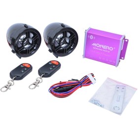 Resim monero Motosiklet MP3 Player Bluetooth 
