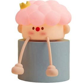 Resim Xurunkeji Küçük Prens Okşama Lambası Çocuk Odası Yatakhane Başucu Uyku Lambası Sevimli Hediye Prens Gece Lambası Pembe Pembe 