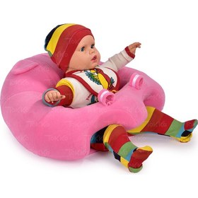 Resim TOKKO Bebek Bebe Yatmaz Oturma Destek Minderi - Bebek Koltuğu - Büyük Bebek Oturağı Bebeyatmaz Pembe
     Pembe 