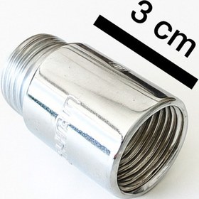 Resim Miraç Krom Paslanmaz Musluk Uzatma 3 Cm (3 ADET) 