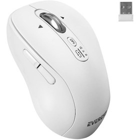 Resim Everest Eternal Usb Beyaz 2.4ghz Kablosuz Mouse 001 