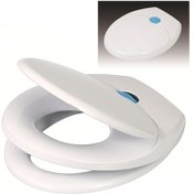 Resim Çelik Ayna Çocuk Adaptörlü Klozet Kapağı Ebeveyn Ve Çocuk 208 