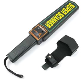 Resim Süper Scanner Yüksek Metal Obje Hassasiyetli Deri Kılıflı El Arama Dedektörüsüper Scanner Yüksek Metal Obje Hassasiyetli Deri Kılıflı El Arama Dedektörü 