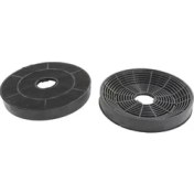Resim Filtre Bosch Davlumbaz Çap 15,5 cm Karbon Filtre Seti - 2 Adet (Karbon) 