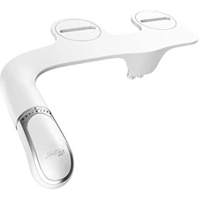 Resim Bio Bidet By Slimtwist Tatlı Su Sprey Bide Eklentisi Tuvalet, Beyaz, Elektriksiz, Kolay Kurulum 