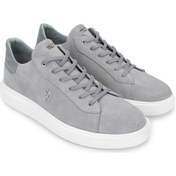 Resim Tamer Tanca Erkek Hakiki Deri Gri Sneakers & Spor Ayakkabı 352 22351 Erk Ayk Y25 Grı Suet Gri 
