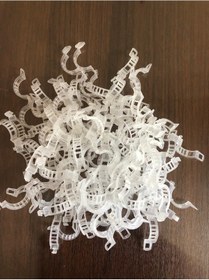 Resim Bitki Klipsi Domates Klipsi 250 Adet 25 Mm Gövde Sarmaşık Bağlama 