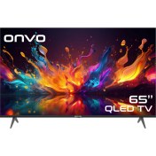 Resim Onvo 65OVF9000UQ 65'' 165 Ekran Uydu Alıcılı 4K Ultra HD Smart QLED TV 