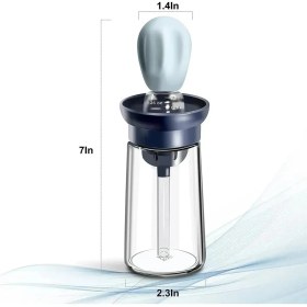 Resim BG Signature Hazneli Silikon Yağlık Sos ve Yumurta Fırçası Gri 