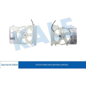 Resim Radyator Fani Komple Toyota Uyumlu Yaris 1.0 Vvti 202005- 504646327 