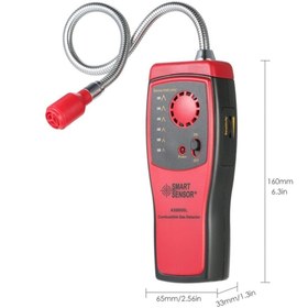 Resim SYNOPE Doğal Gaz Analizörü Yanıcı El Dedektörü Doğalgaz Kaçak Ölçüm Cihazı Ses Ve Işık Alarmı AS8800L 