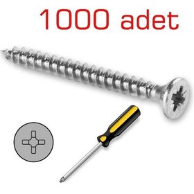 Resim Meridyen Sunta Vidası 3.5X20 MM 1000 Adet 