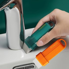 Resim 1 Paket Ağır Hizmet Tipi Sihirli Çok Fonksiyelli Yüzey Temizer - Saat Pili Gerektirmeden İşleyiş, Asma Delikli Ergonomic Tutamak ve Kauçuk & Cam Konstr 