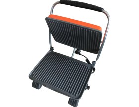 Resim Bizden Eve Gerçek Pik Demir Döküm Tost Makinası (Dökümix) Turuncu , Kaplamasız , Izgara, Toast 