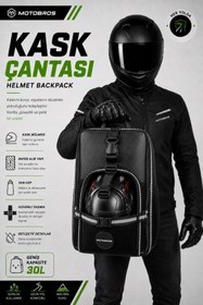 Resim Motobros Motosiklet Sırt Çantası Motorcu Çantası (Su Geçirmez) 
