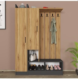 Resim Kalender Dekor Lityum-1-2 Lty06 Portmanto Vestiyer Ayakkabılık 